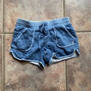 Denim Athletic Shorts — Size XS